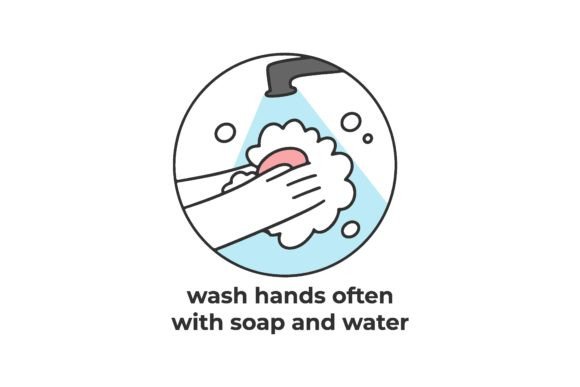 Download Wash Hands with Water and Soap. Coronavi - Premium Resources